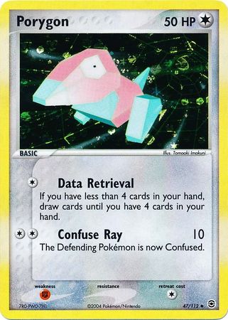 Porygon - 47/112 - Uncommon - Reverse Holo available at 401 Games Canada