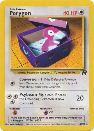 Porygon - 48/82 - Uncommon - Unlimited available at 401 Games Canada