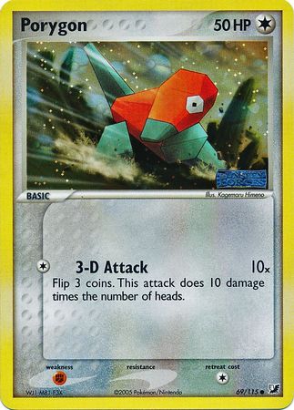 Porygon - 69/115 - Common - Reverse Holo available at 401 Games Canada