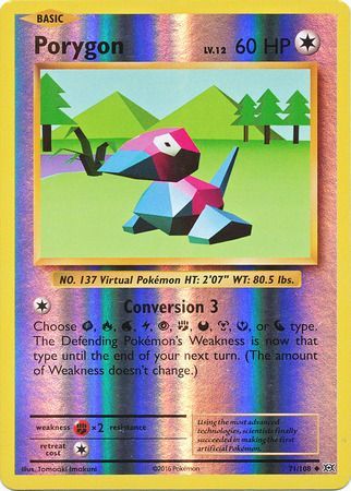 Porygon - 71/108 - Uncommon - Reverse Holo available at 401 Games Canada