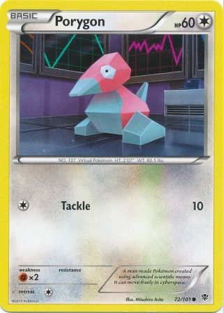 Porygon - 72/101 - Common available at 401 Games Canada