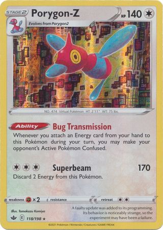 Porygon-Z - 118/198 - Holo Rare available at 401 Games Canada