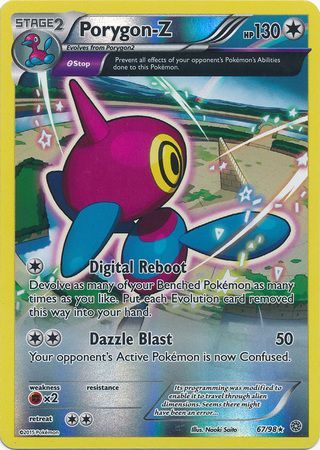 Porygon-Z - 67/98 - Holo Rare - Reverse Holo available at 401 Games Canada