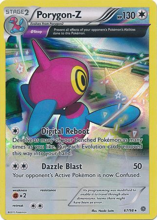 Porygon-Z - 67/98 - Holo Rare available at 401 Games Canada