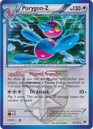 Porygon-Z - 74/101 - Holo Rare available at 401 Games Canada