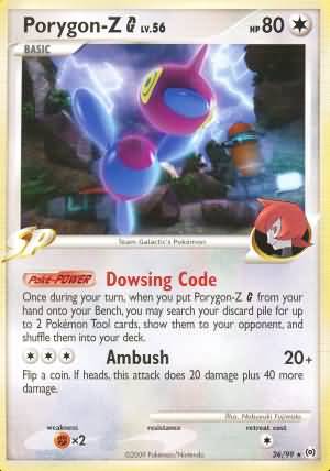 Porygon-Z G - 26/99 - Rare available at 401 Games Canada
