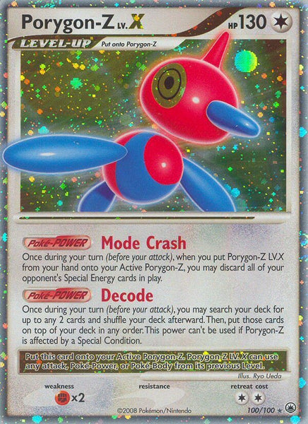 401 Games Canada - Porygon-Z LV.X - 100/100 - Ultra Rare