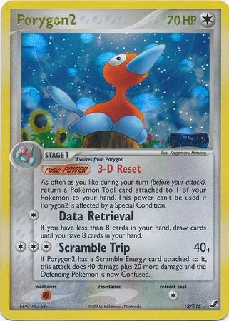 Porygon2 - 12/115 - Holo Rare - Reverse Holo available at 401 Games Canada