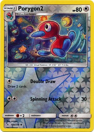 Porygon2 - 156/214 - Uncommon - Reverse Holo available at 401 Games Canada