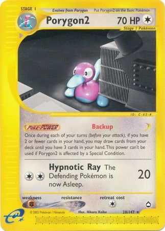 Porygon2 - 28/147 - Rare available at 401 Games Canada