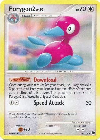 Porygon2 - 49/106 - Uncommon available at 401 Games Canada