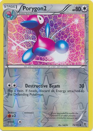 Porygon2 - 73/101 - Uncommon - Reverse Holo available at 401 Games Canada