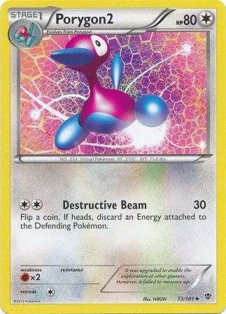 Porygon2 - 73/101 - Uncommon available at 401 Games Canada