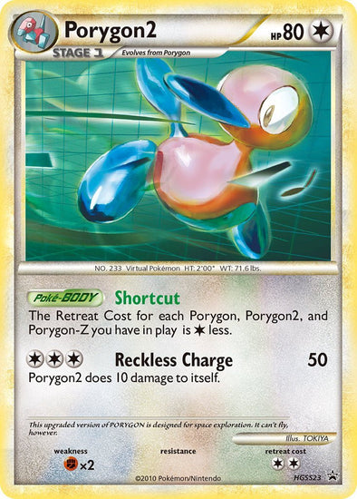 Porygon2 - HGSS23 - Holo Promo available at 401 Games Canada