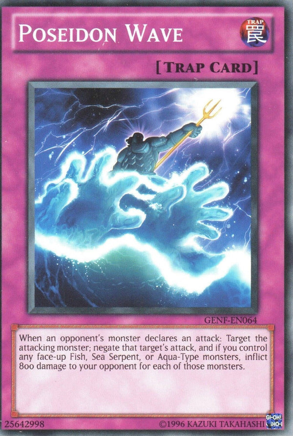 Poseidon Wave - GENF-EN064 - Common - Unlimited available at 401 Games Canada