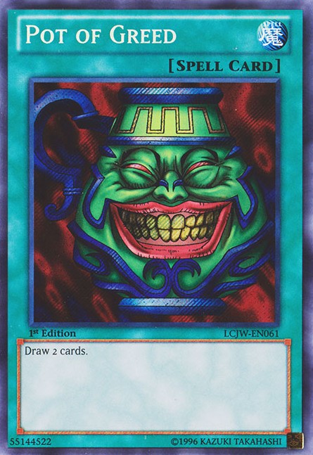 Pot of Greed - LCJW-EN061 - Secret Rare - 1st Edition available at 401 Games Canada