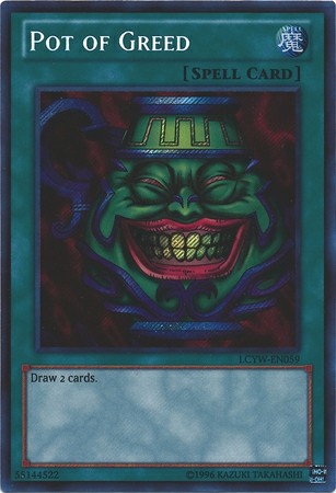Pot of Greed - LCYW-EN059 - Secret Rare - Unlimited available at 401 Games Canada