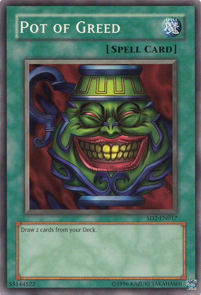 Pot of Greed - SD2-EN017 - Common - Unlimited available at 401 Games Canada