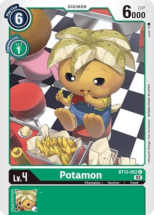 Potamon - BT12-052 - Common available at 401 Games Canada