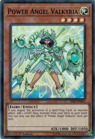 Power Angel Valkyria - SR05-EN003 - Super Rare - 1st Edition available at 401 Games Canada