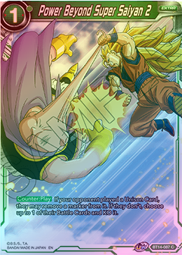 Power Beyond Super Saiyan 2 - BT14-087 - Common (FOIL) available at 401 Games Canada