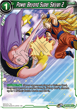 Power Beyond Super Saiyan 2 - BT14-087 - Common available at 401 Games Canada