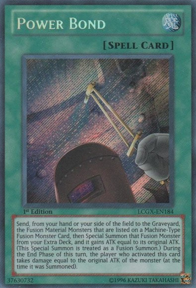 Power Bond - LCGX-EN184 - Secret Rare - 1st Edition available at 401 Games Canada