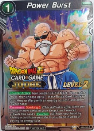 Power Burst - BT5-115 - Judge Level 2 Promo (Foil) available at 401 Games Canada