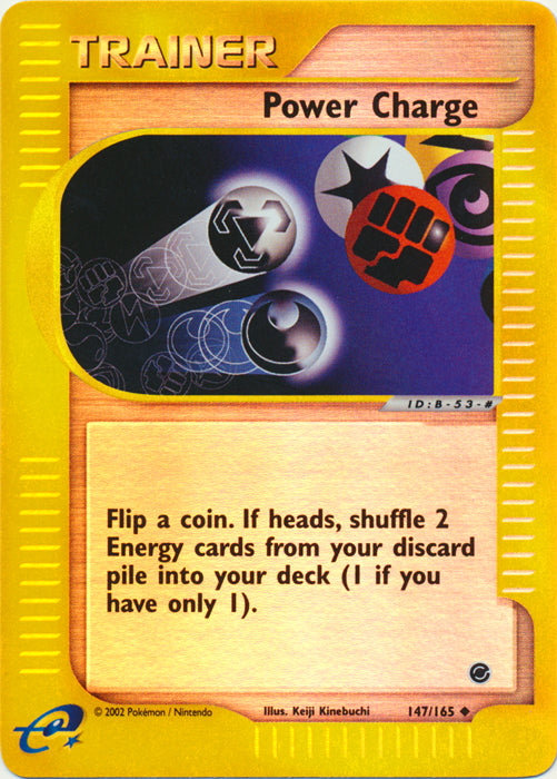 Power Charge - 147/165 - Uncommon - Reverse Holo available at 401 Games Canada