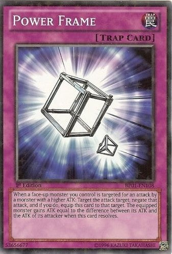 Power Frame - BP01-EN108 - Starfoil Rare - 1st Edition available at 401 Games Canada