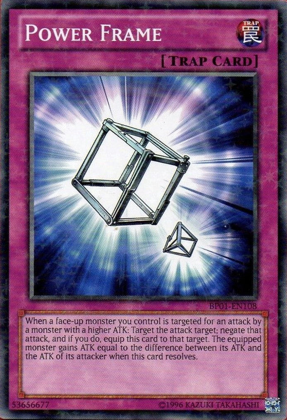 Power Frame - BP01-EN108 - Starfoil Rare - Unlimited available at 401 Games Canada