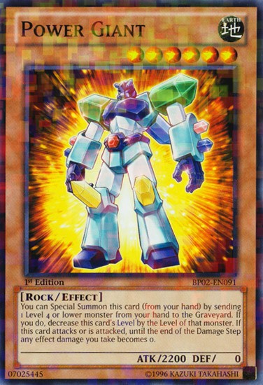 Power Giant - BP02-EN091 - Mosaic Rare - 1st Edition available at 401 Games Canada