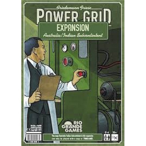 Power Grid - Australia and India Subcontinent available at 401 Games Canada