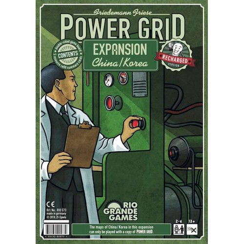 Power Grid Recharged: China/Korea available at 401 Games Canada