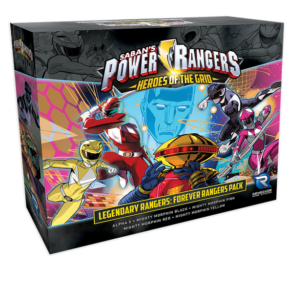 Power Rangers - Heroes of the Grid - Legendary Rangers: Forever Rangers Pack available at 401 Games Canada