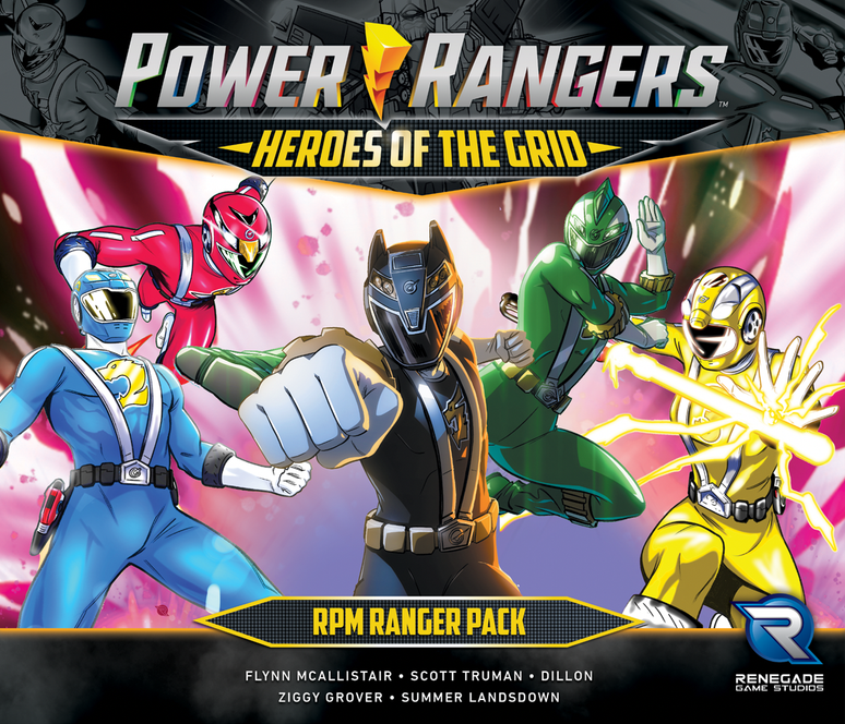 401 Games Canada - Power Rangers - Heroes of the Grid: RPM Ranger Pack