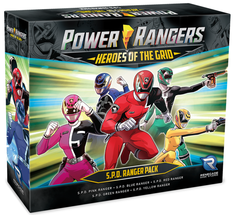 401 Games Canada - Power Rangers - Heroes of the Grid - S.P.D. Ranger Pack