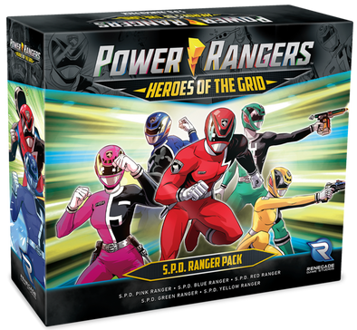 Power Rangers - Heroes of the Grid - S.P.D. Ranger Pack available at 401 Games Canada