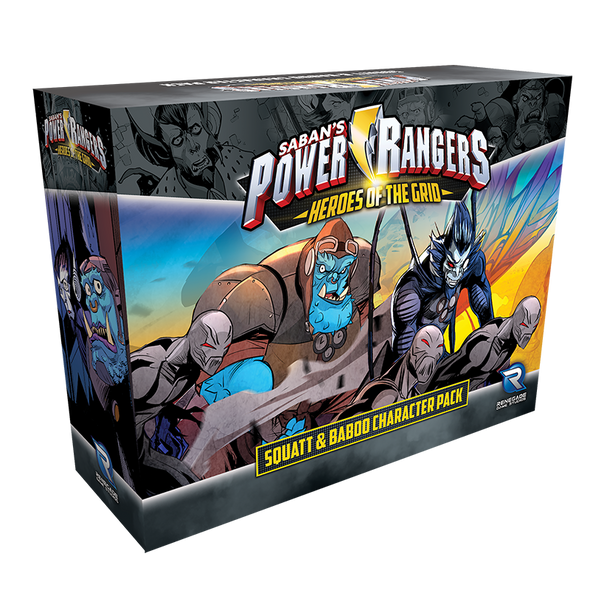 Power Rangers - Heroes of the Grid - Squatt and Baboo Character Pack available at 401 Games Canada