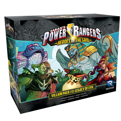 Power Rangers - Heroes of the Grid - Villain Pack #3: Legacy of Evil available at 401 Games Canada