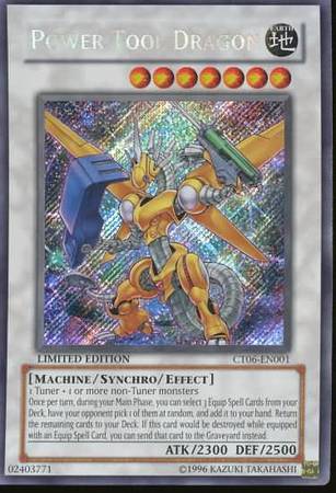 Power Tool Dragon - CT06-EN001 - Secret Rare - Limited Edition available at 401 Games Canada