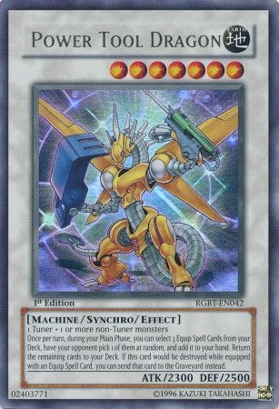 Power Tool Dragon - RGBT-EN042 - Ultra Rare - 1st Edition available at 401 Games Canada