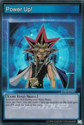 Power Up! - EVSD-ENS01 - Super Rare (Skill Card) available at 401 Games Canada