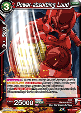 Power-absorbing Luud - BT3-016 - Uncommon available at 401 Games Canada