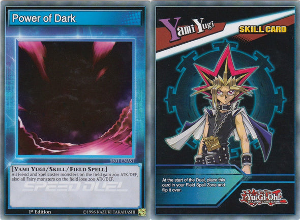 Power of Dark - SS01-ENAS1 - Common - 1st Edition (Skill Card) available at 401 Games Canada