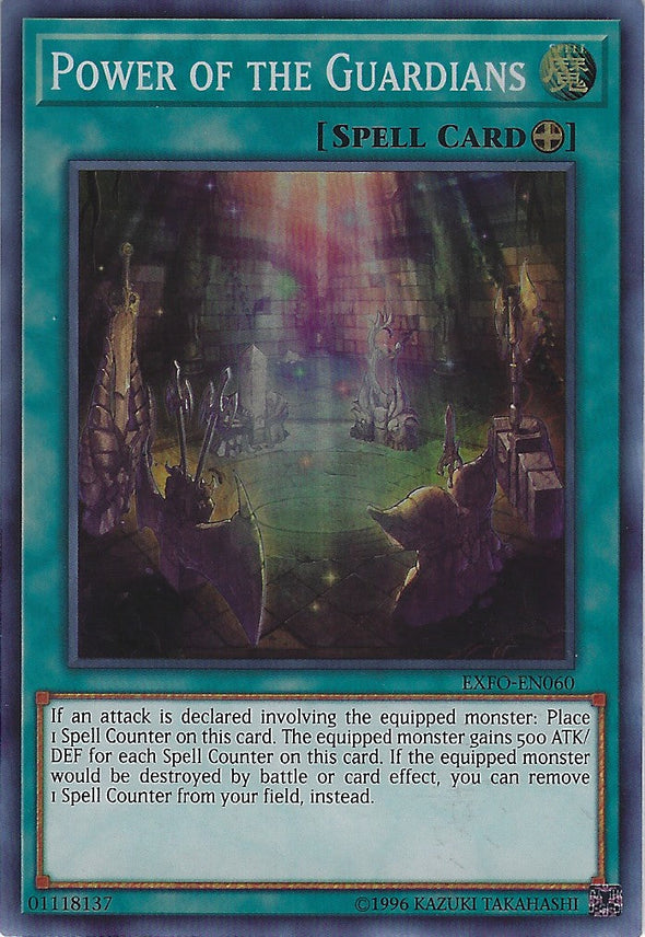 Power of the Guardians - EXFO-EN060 - Super Rare - Unlimited available at 401 Games Canada