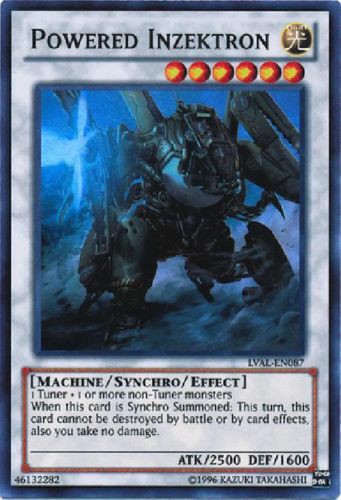Powered Inzektron - LVAL-EN087 - Super Rare - Unlimited available at 401 Games Canada