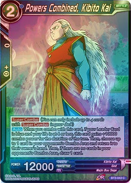 Powers Combined, Kibito Kai - BT3-043 - Common (Foil) available at 401 Games Canada