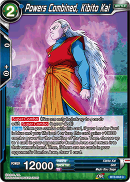 Powers Combined, Kibito Kai - BT3-043 - Common available at 401 Games Canada