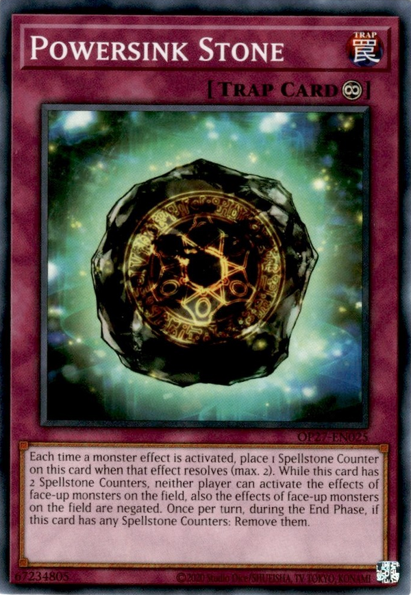 Powersink Stone - OP27-EN025 - Common - Unlimited